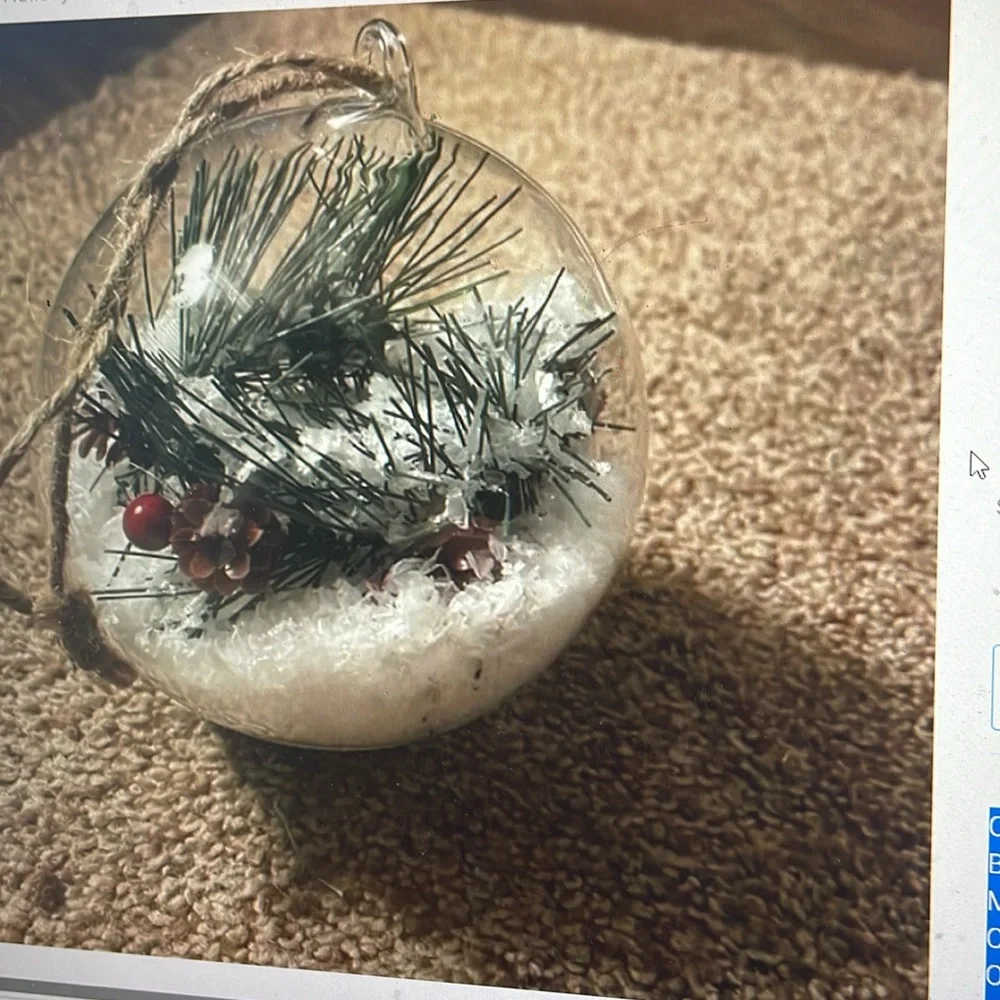 Lit Cloche Ornament by Pottery Barn